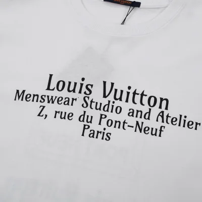 Футболка Louis Vuitton With The Atelier Logo "White" фото № 4