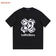 Футболка Louis Vuitton With Branded Emblem "Black"