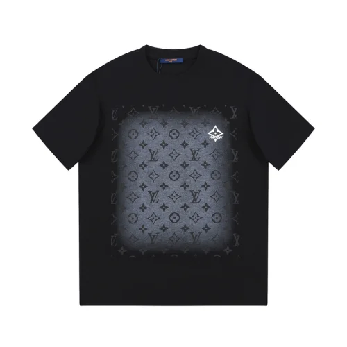 Футболка Louis Vuitton With A Gray Spot "Black"