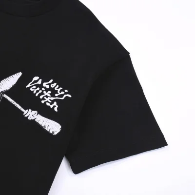 Футболка Louis Vuitton With Print Of Home Tools "Black" фото № 3