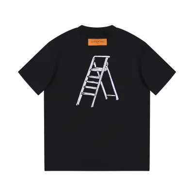 Футболка Louis Vuitton With Print Of Home Tools "Black" фото № 5