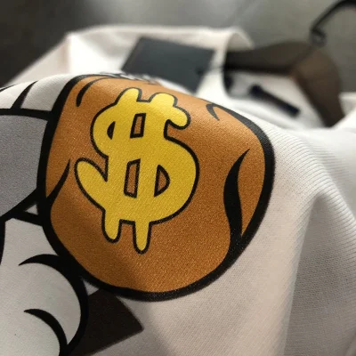 Футболка Louis Vuitton Hare With Rolexes "White" фото № 5