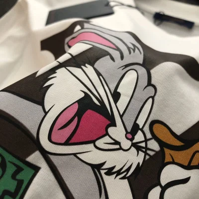 Футболка Louis Vuitton Hare With Rolexes "White" фото № 6