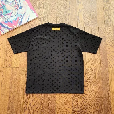 Футболка Louis Vuitton With Logos "Black" фото № 6