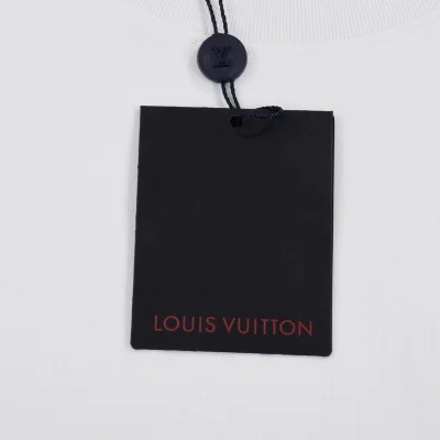 Футболка Louis Vuitton Branded Lock And Key Print "White" фото № 6