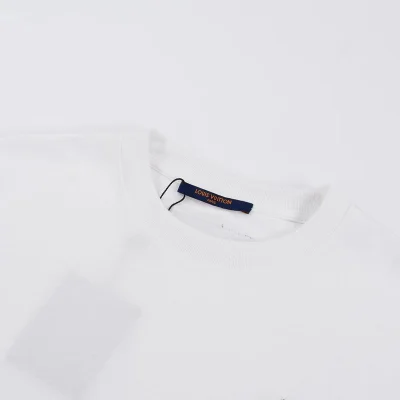 Футболка Louis Vuitton Branded Lock And Key Print "White" фото № 2