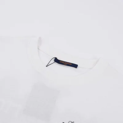 Футболка Louis Vuitton With Text Print On The Side "White" фото № 8