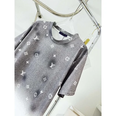 Футболка Louis Vuitton Gradient "Gray/White" фото № 3