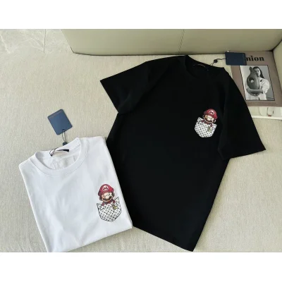 Футболка Louis Vuitton Mario "Black" фото № 6