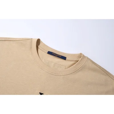 Футболка Louis Vuitton LV Brand Print "Beige" фото № 6