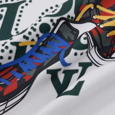Футболка Louis Vuitton Sneakers-Print "White" фото № 3
