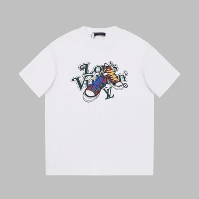 Футболка Louis Vuitton Sneakers-Print "White" фото № 5