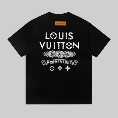 Футболка Louis Vuitton With Pattern "Black" фото № 2