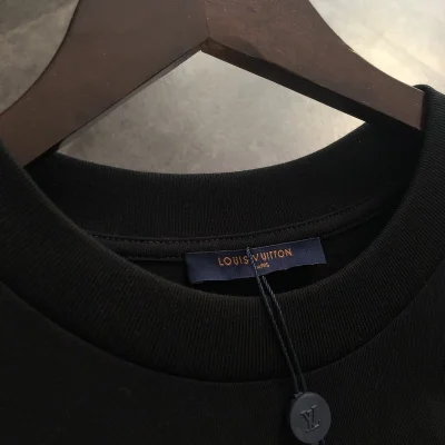 Футболка Louis Vuitton Depuis 1854 Logo "Black" фото № 8