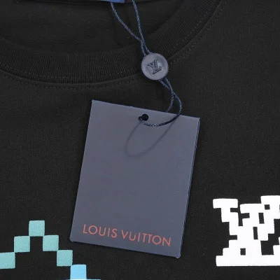 Футболка Louis Vuitton Tile Drawing "Black" фото № 2