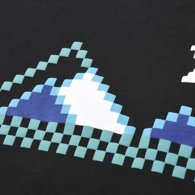 Футболка Louis Vuitton Tile Drawing "Black" фото № 3