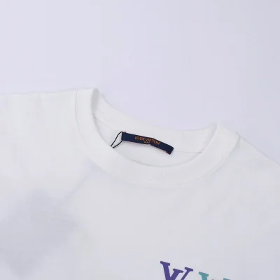 Футболка Louis Vuitton 3-Logo "White" фото № 4