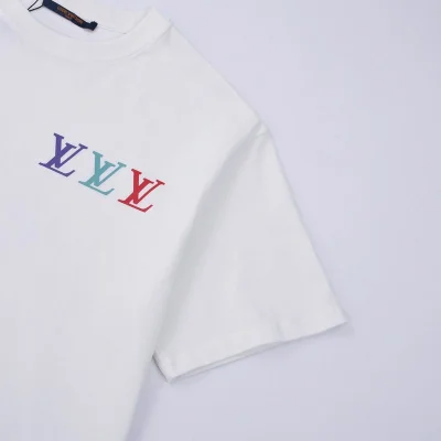 Футболка Louis Vuitton 3-Logo "White" фото № 7