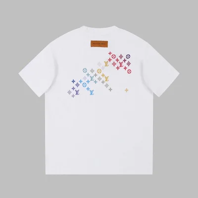 Футболка Louis Vuitton 3-Logo "White" фото № 6