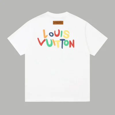 Футболка Louis Vuitton Logo In The Style Of Tire Imprint "White" фото № 6