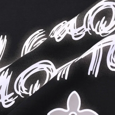 Футболка Louis Vuitton Logo With Outline "Black" фото № 4