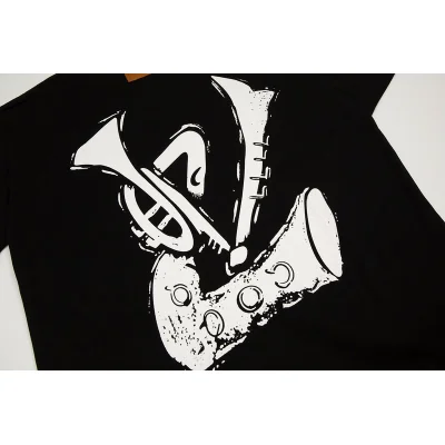 Футболка Louis Vuitton Musical Trumpet "Black" фото № 3