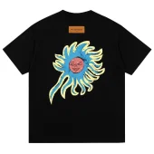 Футболка Louis Vuitton The Sun With Face "Black"
