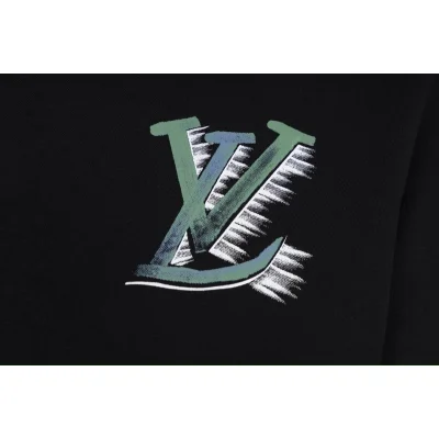 Футболка Louis Vuitton With Rabbit Print With Carrot On The Back "Black" фото № 8