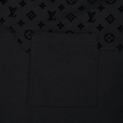 Футболка Louis Vuitton With Logos On Top "Black" фото № 6