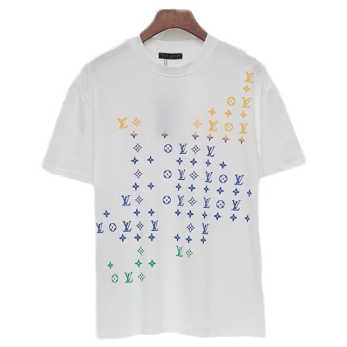 Футболка Louis Vuitton Three Color Figure From Logo Symbols "White"