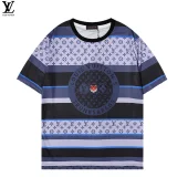 Футболка Louis Vuitton Trunks Bags Text "Blue"