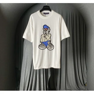 Футболка Louis Vuitton Tough Wolf "White" фото № 2