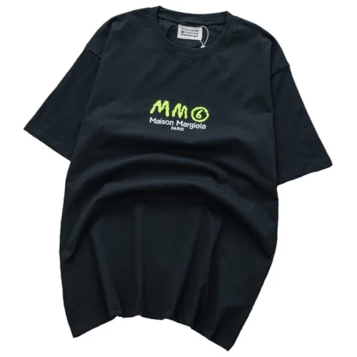 Футболка Maison Margiela With Bright Logo "Black"