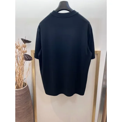 Футболка Miu Miu Frontside Contrast Miu Miu Logotype "Black" фото № 2