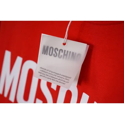 Футболка Moschino Print With Logo And Two Smileys "Red" фото № 5