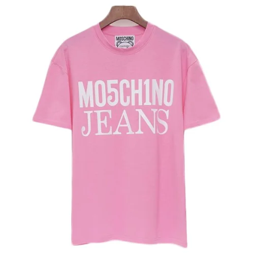 Футболка Moschino Front Inscription Mo5ch1no Jeans "Pink"