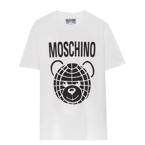 Футболка Moschino Bears Head "White"