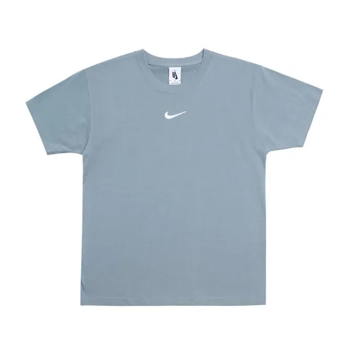 Футболка Nike With Checkmark Logo "Blue/Gray"