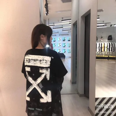 Футболка Off White Fashion "Black" фото № 5