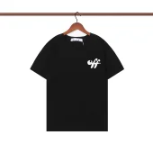 Футболка Off White Striped Brand Style "Black"