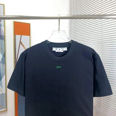 Футболка Off White Outsiders "Black" фото № 8