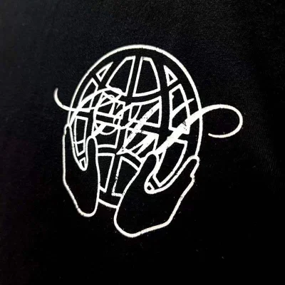 Футболка Off White Holding In His Hands "Black" фото № 5