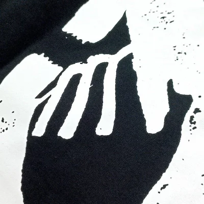 Футболка Off White Holding In His Hands "Black" фото № 6