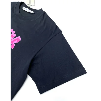 Футболка Off-White Water Delay Logo «Black» фото № 5