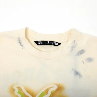 Футболка Palm Angels With A Print Of Two Palm Trees Original Style "Cream" фото № 7 Футболка Palm Angels With A Print Of Two Palm Trees Original Style "Cream" фото № 7