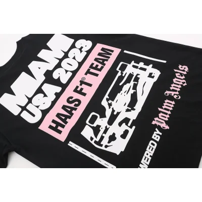 Футболка Palm Angels F1 Team "Black" фото № 8