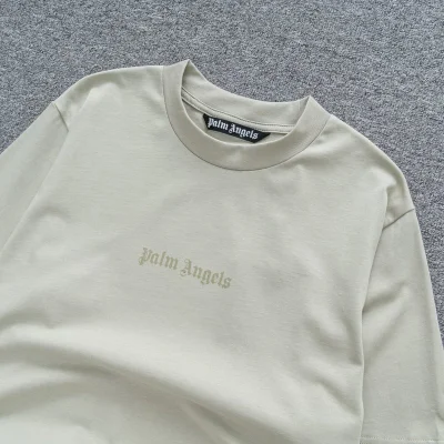 Футболка Palm Angels With Black Stripe "Mint/Gray" фото № 2