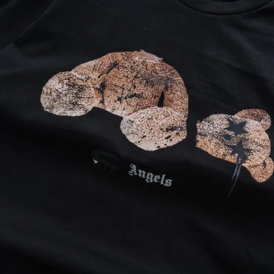 Футболка Palm Angels Ripped Toy With Logo "Black" фото № 3 Футболка Palm Angels Ripped Toy With Logo "Black" фото № 3