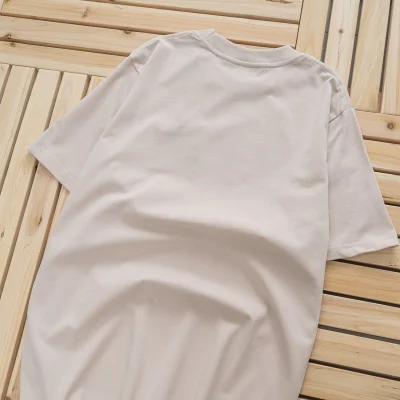 Футболка Palm Angels Trouble In Paradise - Text "Beige" фото № 4