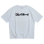 Футболка Playboy Front Inscription With Logo Inside "White"